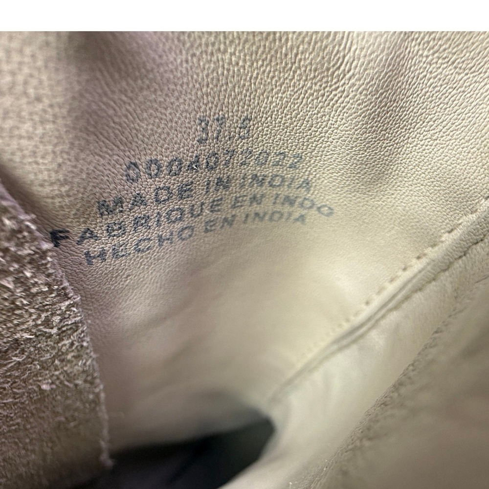 Free People Billy Western Bootie Womens 7 EU 37.5 Ivory Studded Leather Zip - Picture 14 of 14